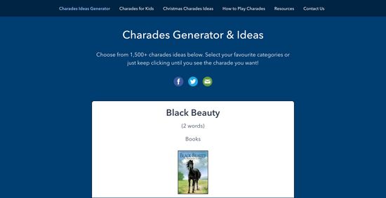 Charades Books List 160 Ideas 21 Getcharadesideas